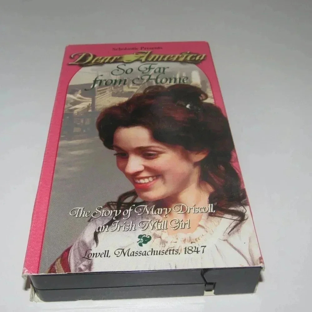 Scholastic DEAR AMERICA So Far From Home VHS~TESTED!